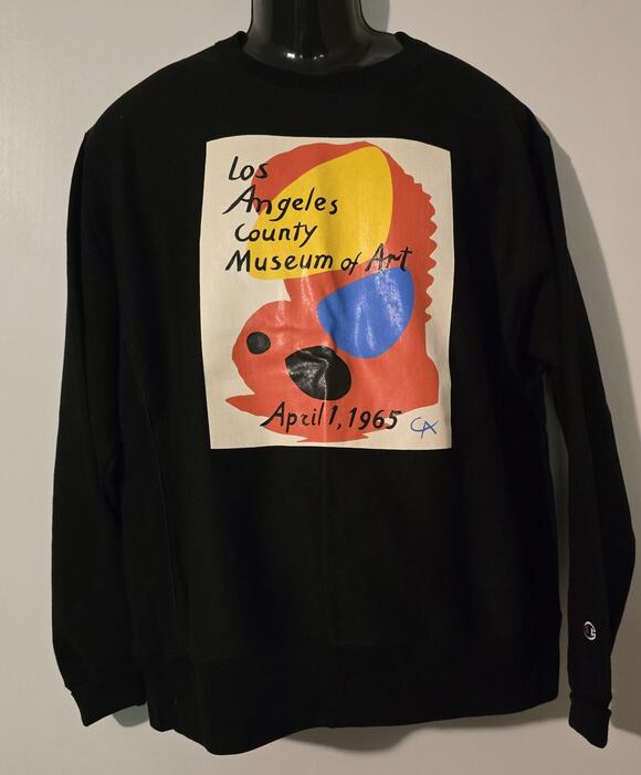 Champion Other - LA Museum of Art Alexander Calder Poster Sweatshirt SZ LARGE LACMA